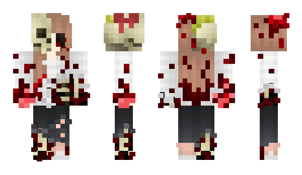 Minecraft skin Bloody_Mary