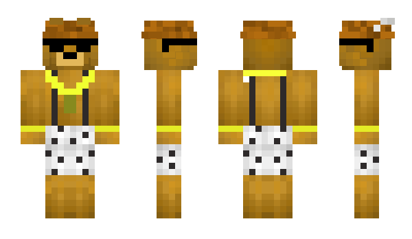 Minecraft skin DJ_Bear