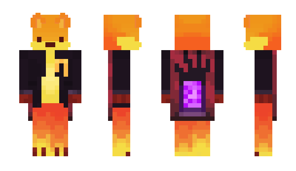 Minecraft skin forni_fox