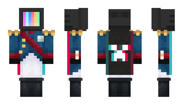 Minecraft skin Pushiron