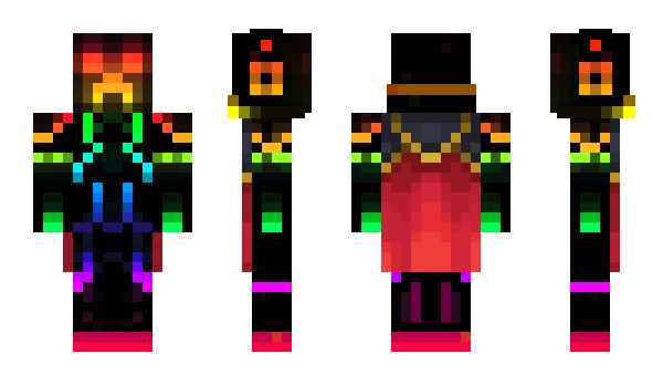 Minecraft skin CybeReck
