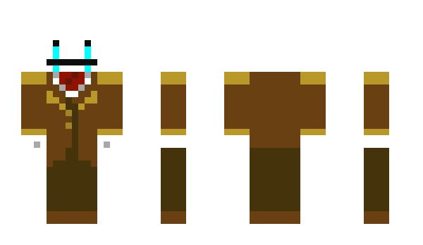 Minecraft skin Hattington