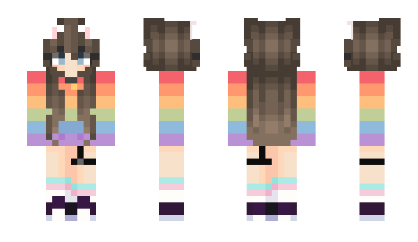 Minecraft скин по нику Godblessica
