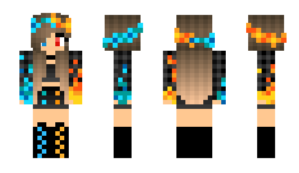 Minecraft skin Klara_avr