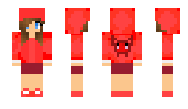 Minecraft skin Cyanca