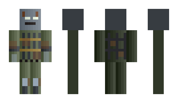 Minecraft skin corekeeper