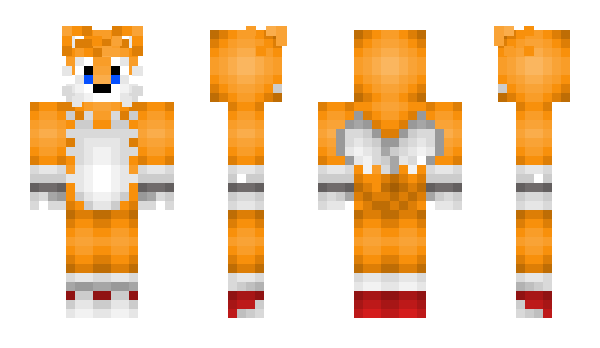 Minecraft скін по ніку Tails3