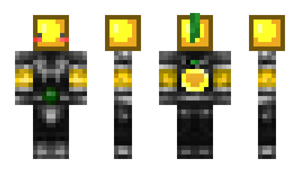 Minecraft skin GoldenApple