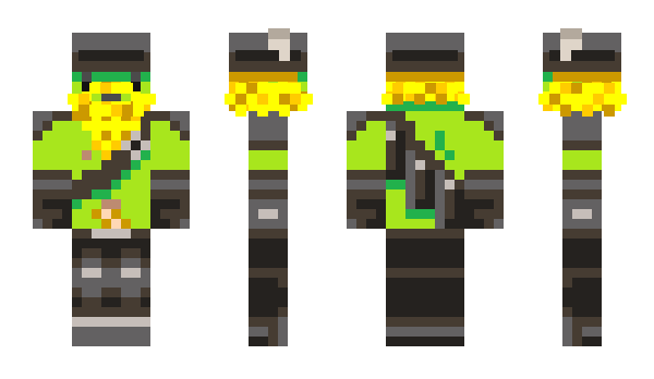 Minecraft skin greenova