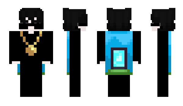 Minecraft skin YvngTentacion