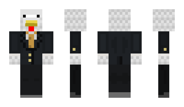 Minecraft skin Duckiron