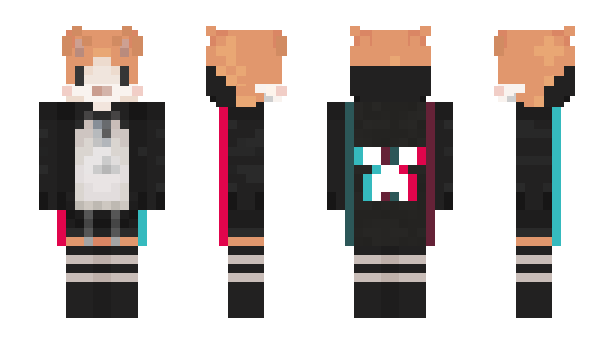 Minecraft skin unvose