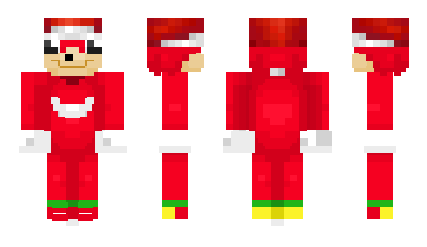 Minecraft skin uganda_knuckels