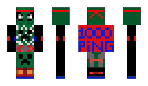 Minecraft skin 1000_Ping