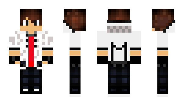 Minecraft skin WhiteHero