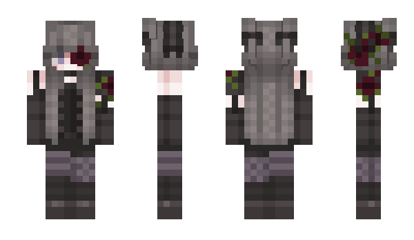 Minecraft скин по нику Black_Pyrope