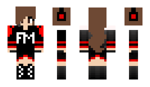 Minecraft skin FireMouse06