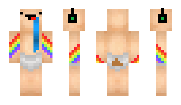 Minecraft skin UAreGay