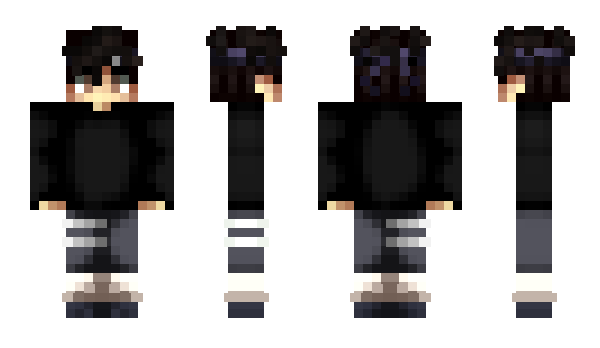 Minecraft skin Hotkey_