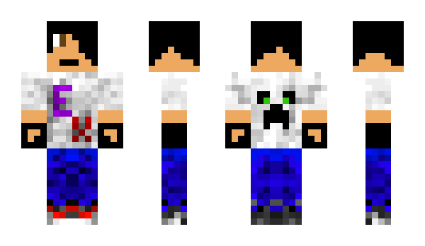 Minecraft skin ExstremeK