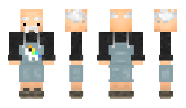 Minecraft skin Unsicheer