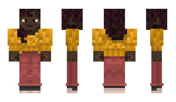 Minecraft skin Yellowfi