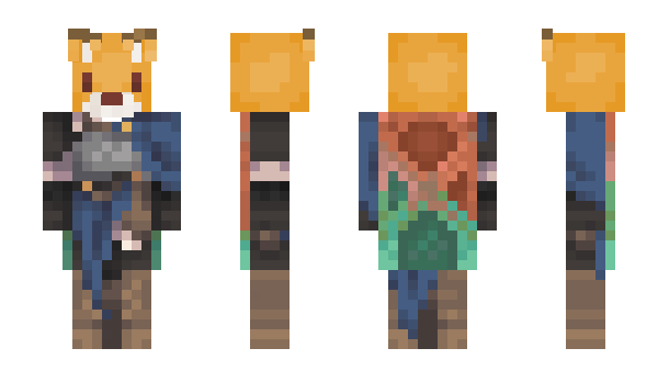 Minecraft скин по нику SwftFox