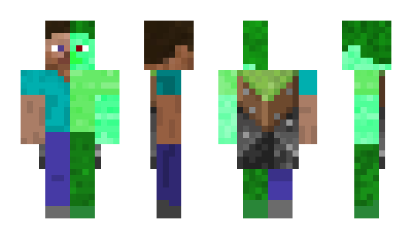 Minecraft skin aFrogThatExists