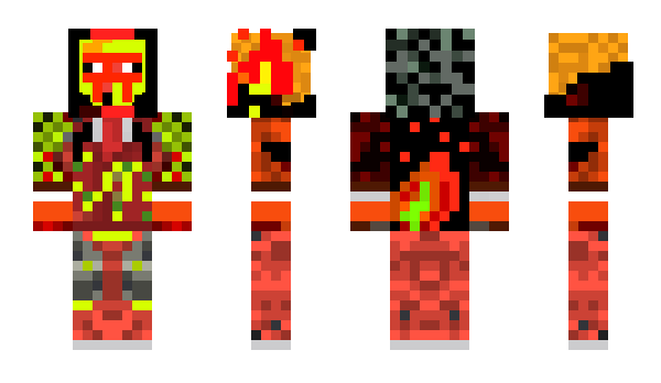 Minecraft skin FireGuyNL