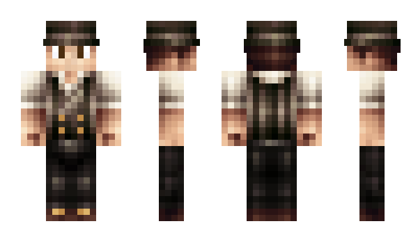 Minecraft skin Pabi