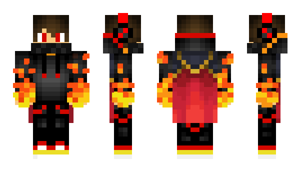 Minecraft skin FireStarGamingVN