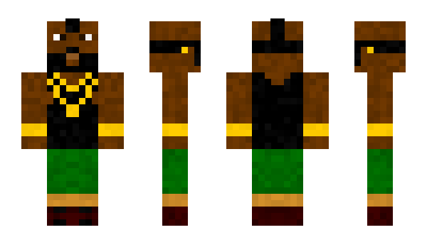 Minecraft skin Andre_The_Giant_