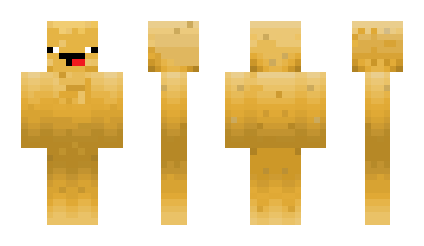 Minecraft skin MeArePotato