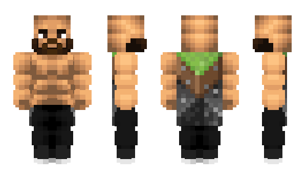 Minecraft skin Leafy_1