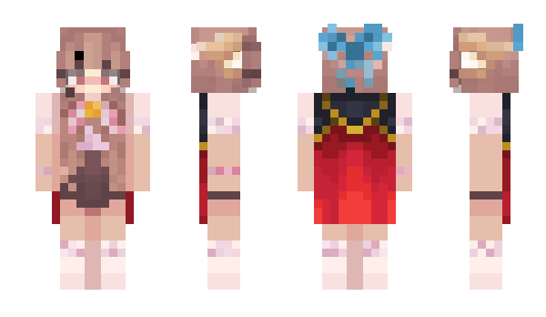 Minecraft skin smartiefox