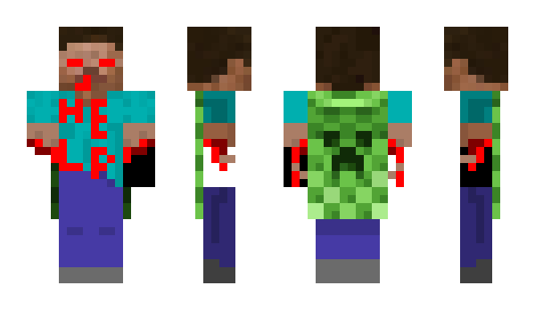 Minecraft скін по ніку Teachet