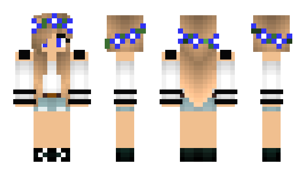 Minecraft skin Jillu