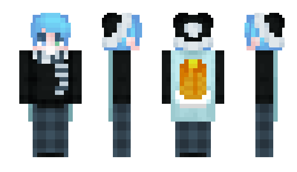 Minecraft скин по нику BluDev_