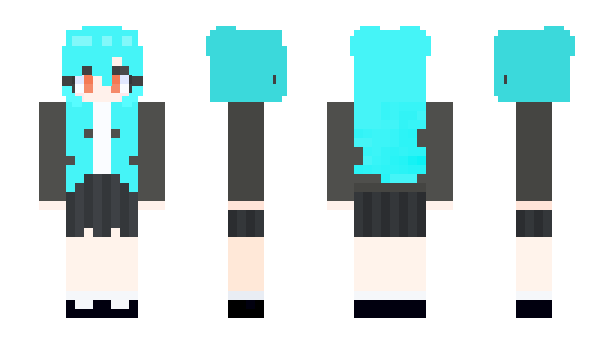 Minecraft skin wateranf