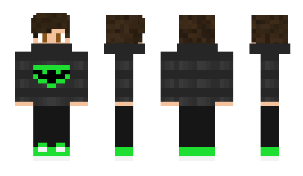 Minecraft skin SplitMin