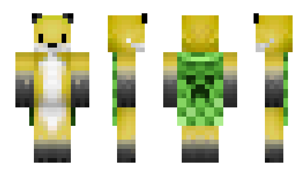 Minecraft skin Yellow_Fox_