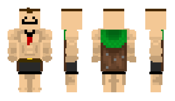 Minecraft skin FatRacks