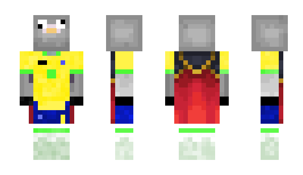 Minecraft skin _Richarlison