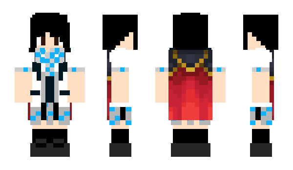 Minecraft skin Aiyako02