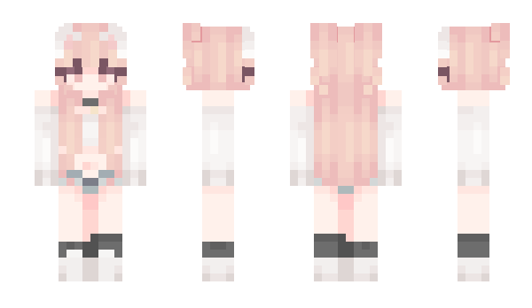 Minecraft skin pinkslut