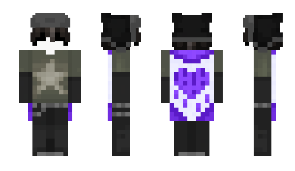 Minecraft skin lunniqe