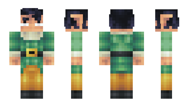 Minecraft skin Elfis