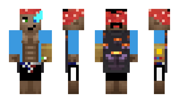 Minecraft skin Rakuula