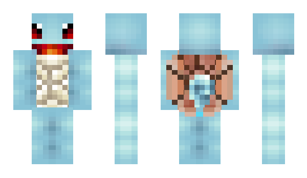 Minecraft skin squirtle3