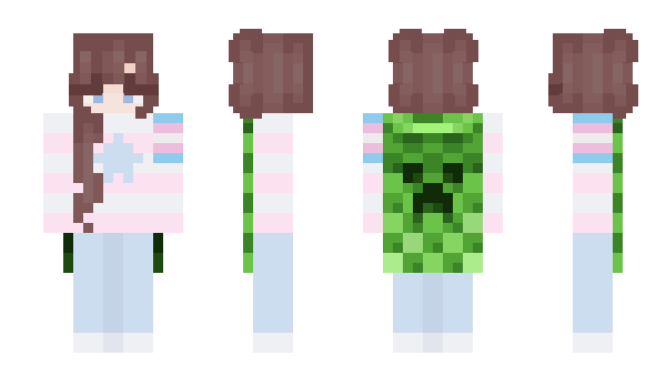 Minecraft skin Leiastarwar